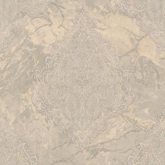 Обои бежевые Дама