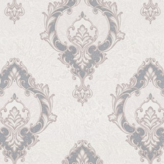 Обои Дамаск на бе
