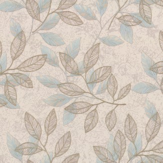 Обои листва на бе