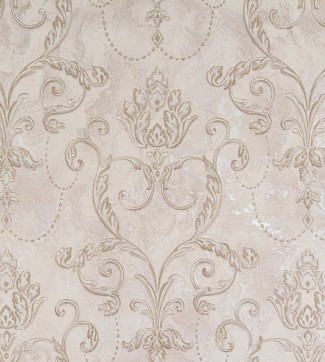 Обои бежевые Дама