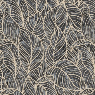 Обои бежевые лист