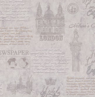 Обои серые London