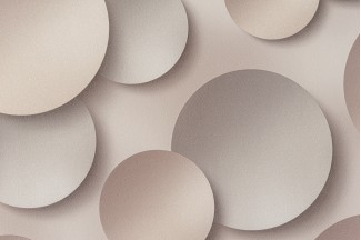 Бежевые обои с ге