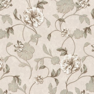 Обои цветы на беж