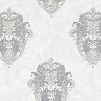 Обои Дамаск на бе