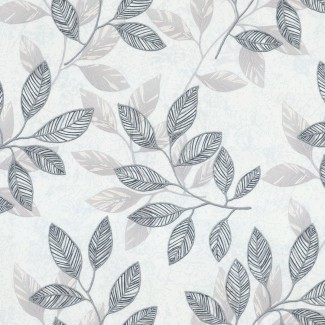 Обои листва на бе