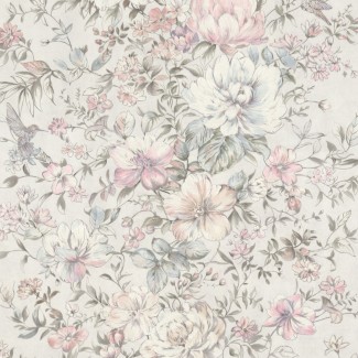 Обои белые с цвет