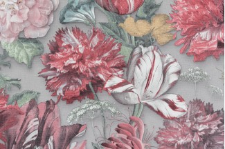 Обои серые с круп