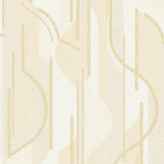 Обои бежевые геом