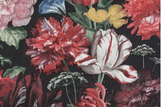 Обои черные с кру