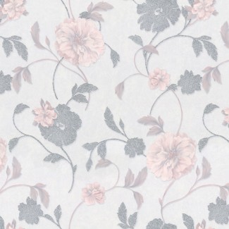 Обои цветы на сер