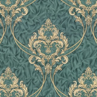 Обои зеленый дама