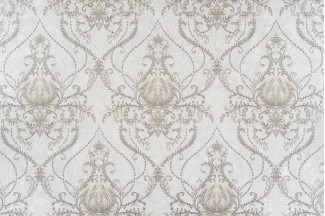 Обои серые с рису