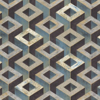 Обои зеленые геом